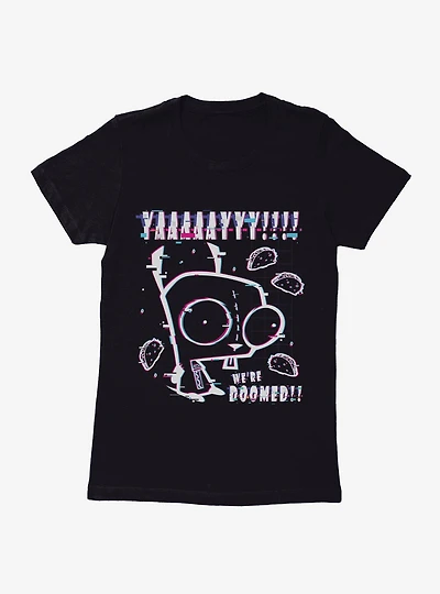 Invader Zim YAAAAAYY!!!! We're Doomed!! Womens T-Shirt