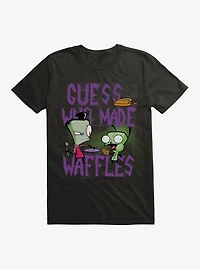Invader Zim Guess Who Made Waffles T-Shirt