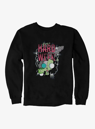 Invader Zim Hard Week GIR Sweatshirt