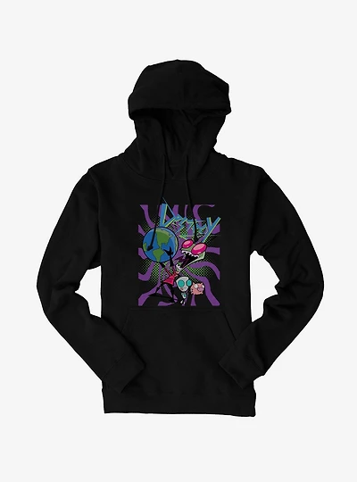 Invader Zim Destroy The World Hoodie