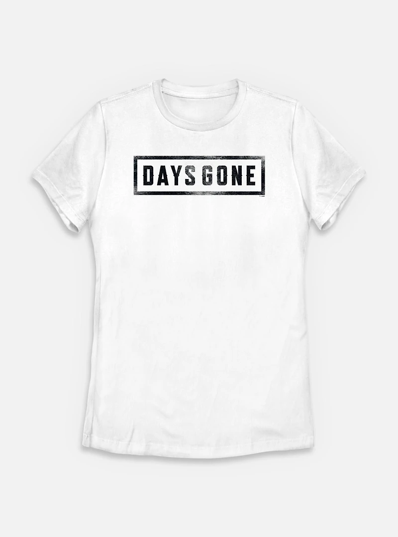 Days Gone Logo Style Womens T-Shirt