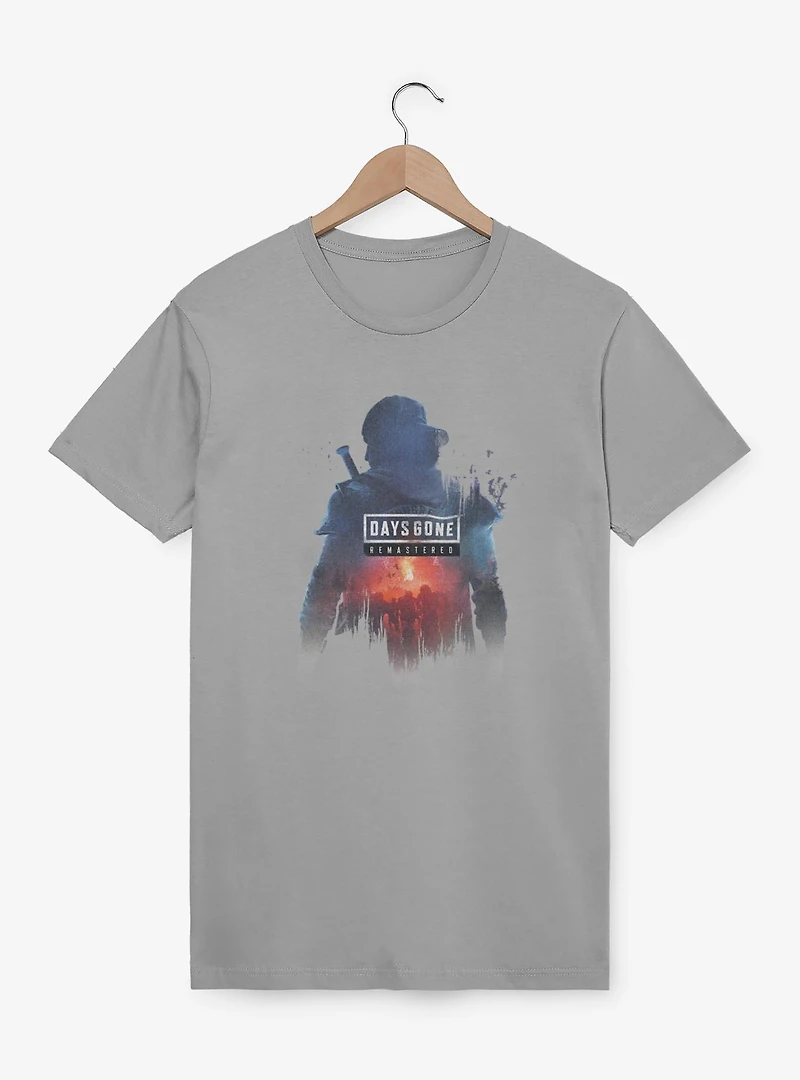 Days Gone Remastered Sillouette Logo T-Shirt