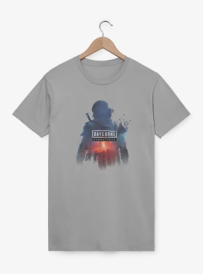 Days Gone Remastered Sillouette Logo T-Shirt