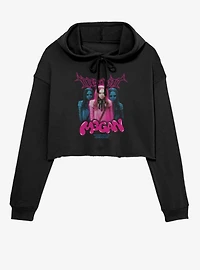 M3GAN She's Family Womens Crop Hoodie