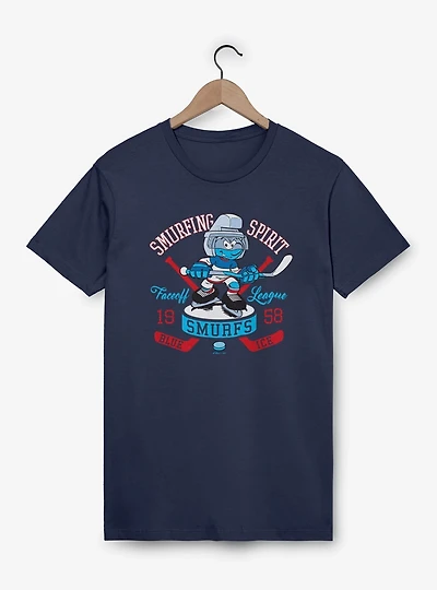 The Smurfs Smurfing Spirit Hockey T-Shirt