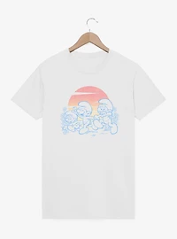 The Smurfs Pastel Sunset T-Shirt