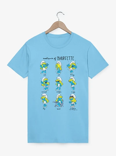 The Smurfs Emotions Of Smurfette T-Shirt