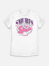 The Smurfs Galaxy Mushroom Vibes  Womens T-Shirt