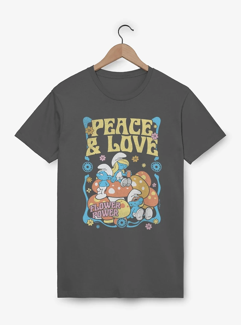 The Smurfs Peace & Love T-Shirt