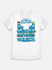 The Smurfs Periodic Table Of SmurfsWomens T-Shirt