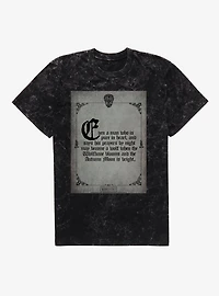 Universal Monsters Wolfman Autumn Moon Mineral Wash T-Shirt
