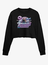M3GAN Friendship Has Evolved Womens Crop Sweatshirt