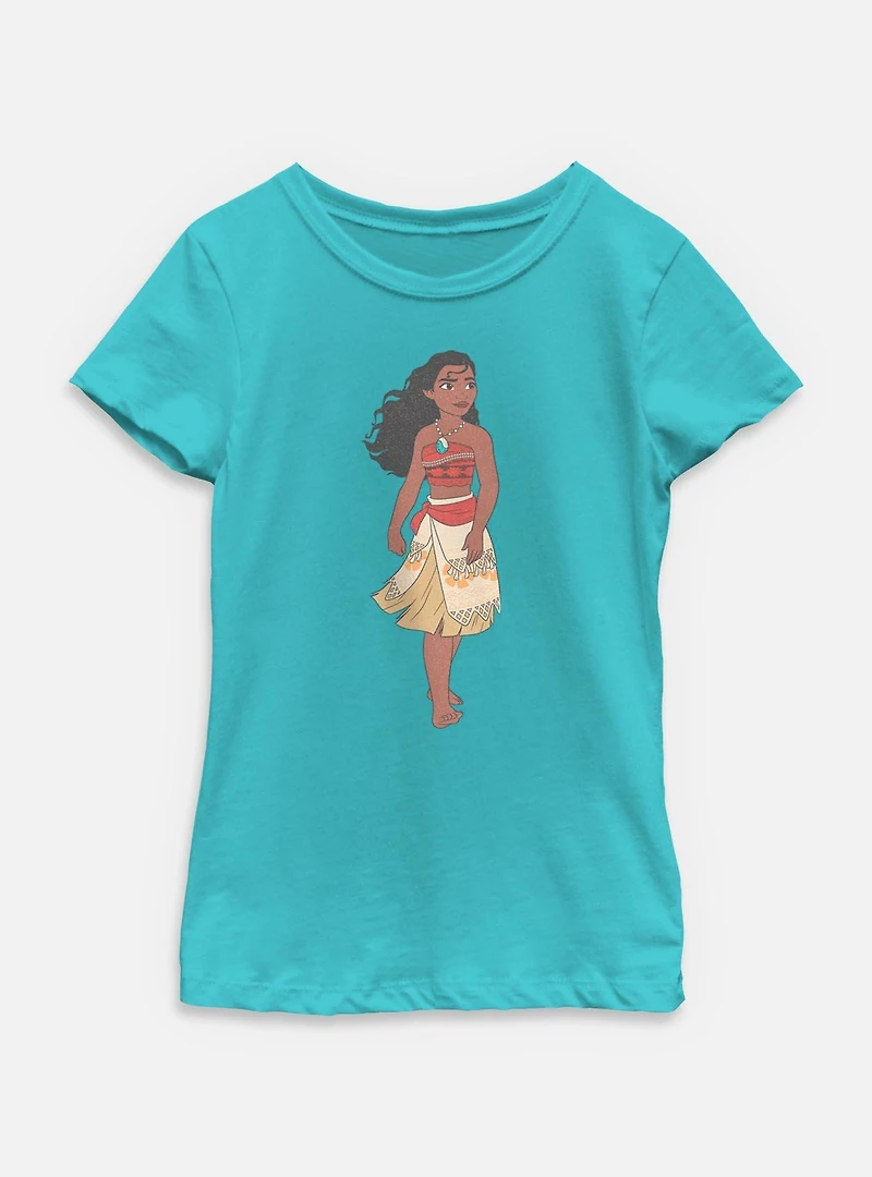 Disney Moana Pose Youth Girls T-Shirt