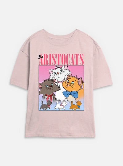 Disney The AristoCats Boxed Up Womens Skimmer T-Shirt