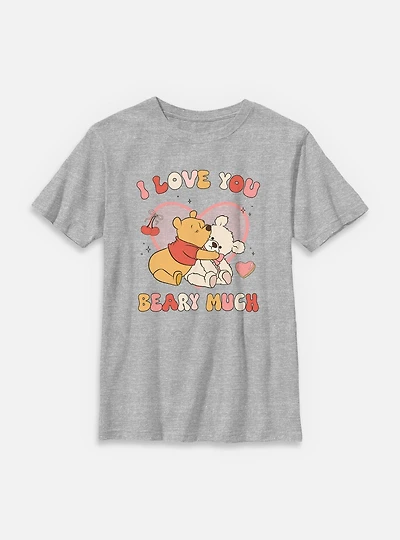 Disney Winnie The Pooh Love You Beary Much Youth T-Shirt