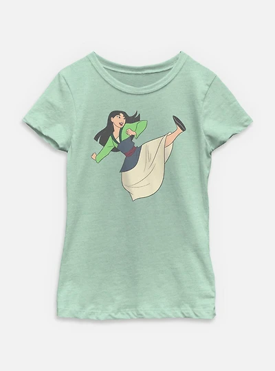 Disney Princesses Big Mulan Youth Girls T-Shirt