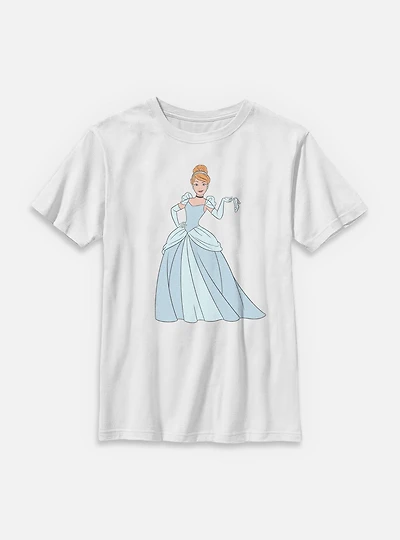 Disney Princesses Big Cinderella Youth T-Shirt