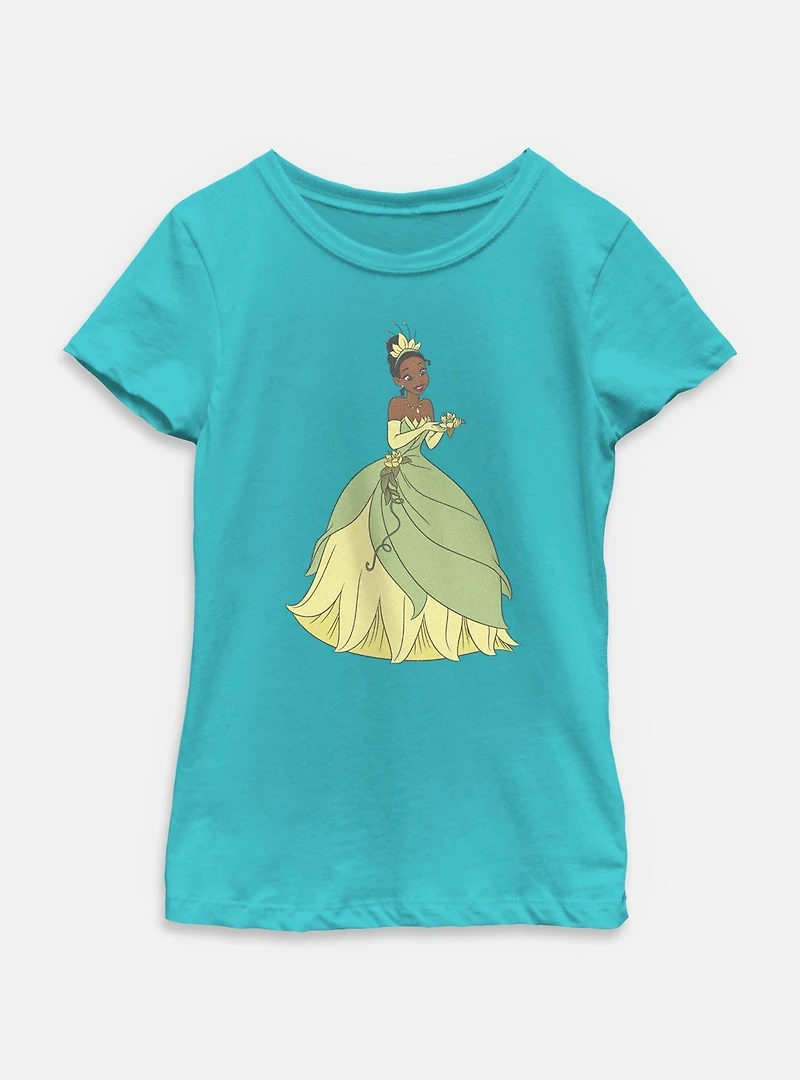 Disney Princesses Big Tiana Youth Girls T-Shirt