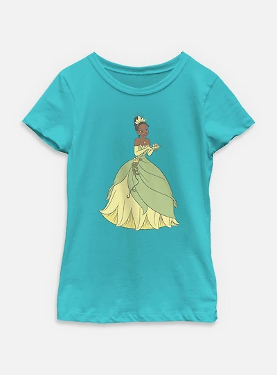 Disney Princesses Big Tiana Youth Girls T-Shirt