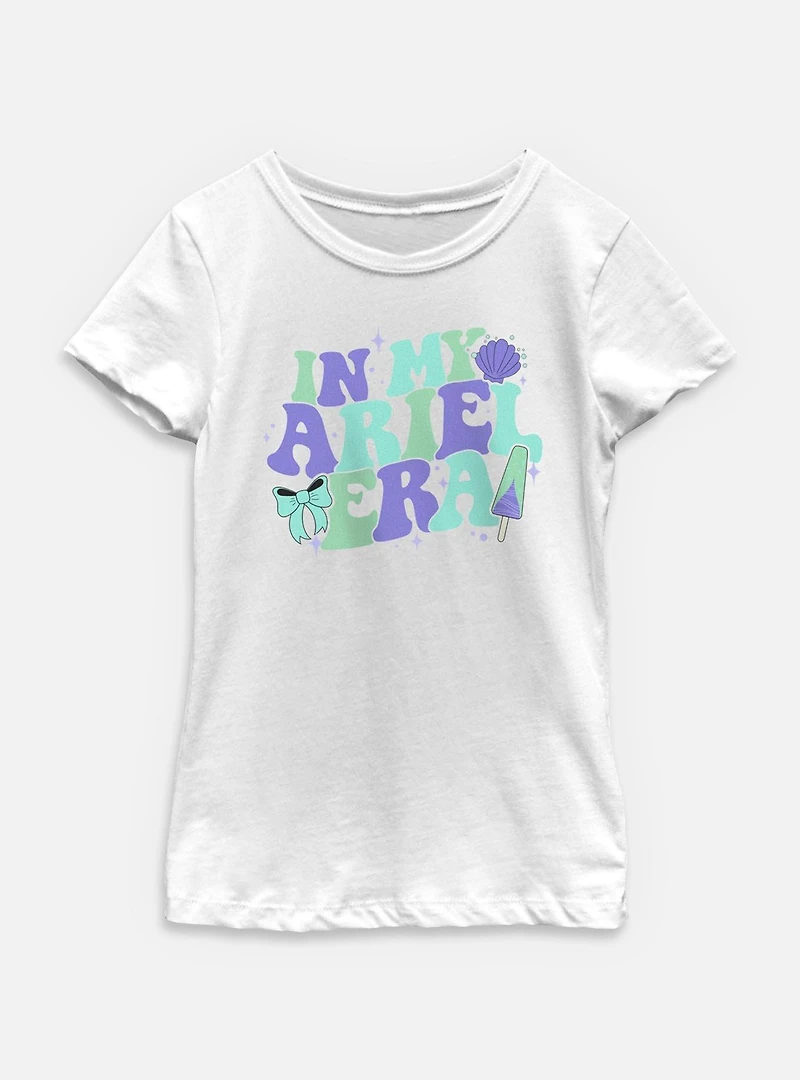 Disney Princesses My Ariel Era Youth Girls T-Shirt