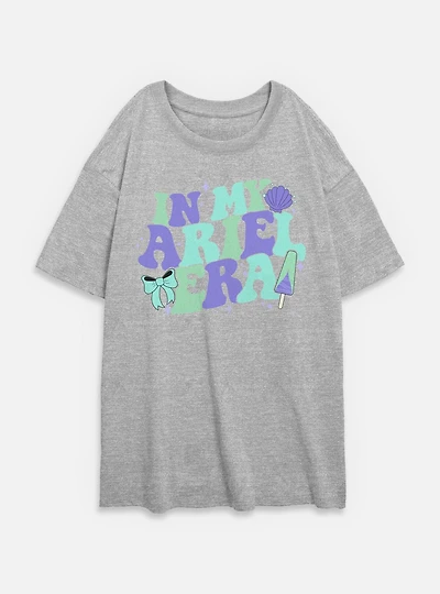 Disney Princesses My Ariel Era Womens Oversized T-Shirt