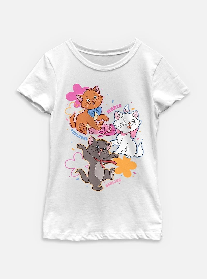 Disney The AristoCats Friends Youth Girls T-Shirt