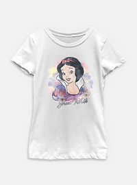 Disney Princesses Watercolor Snow White Youth Girls T-Shirt