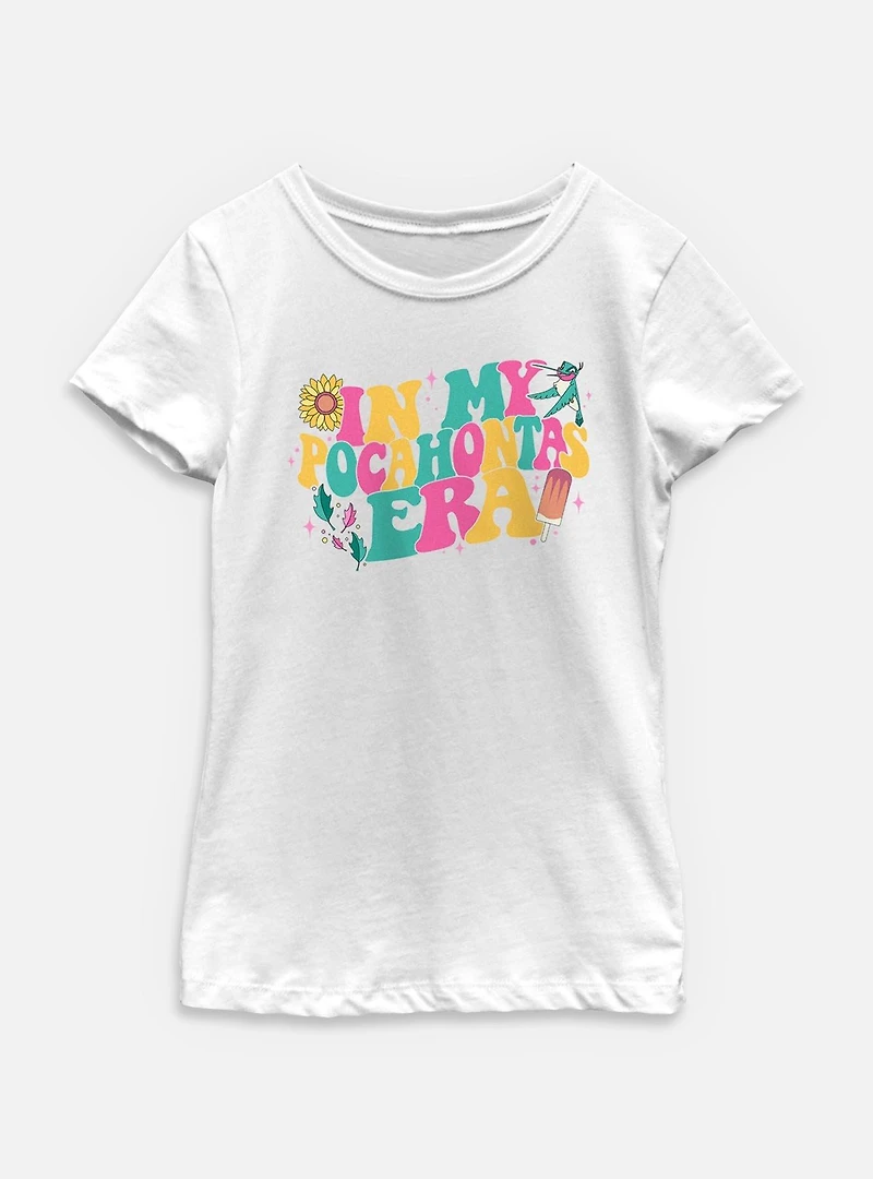 Disney Princesses My Pocahontas Era Youth Girls T-Shirt