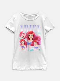 Disney Princesses Retro Ariel Youth Girls T-Shirt