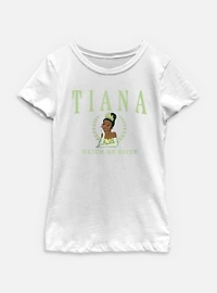 Disney Princesses Tiana Collegiate Youth Girls T-Shirt