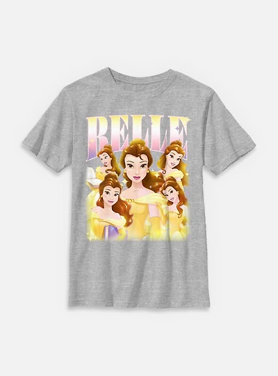 Disney Princesses Retro Belle Youth T-Shirt