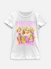 Disney Princesses Retro Rapunzel Youth Girls T-Shirt