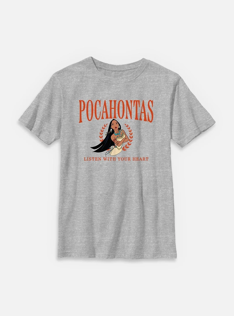 Disney Princesses Pocahontas Collegiate Youth T-Shirt