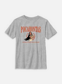 Disney Princesses Pocahontas Collegiate Youth T-Shirt