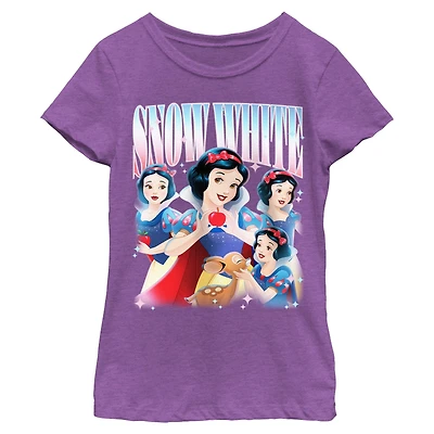 Disney Princesses Retro Snow White Youth Girls T-Shirt