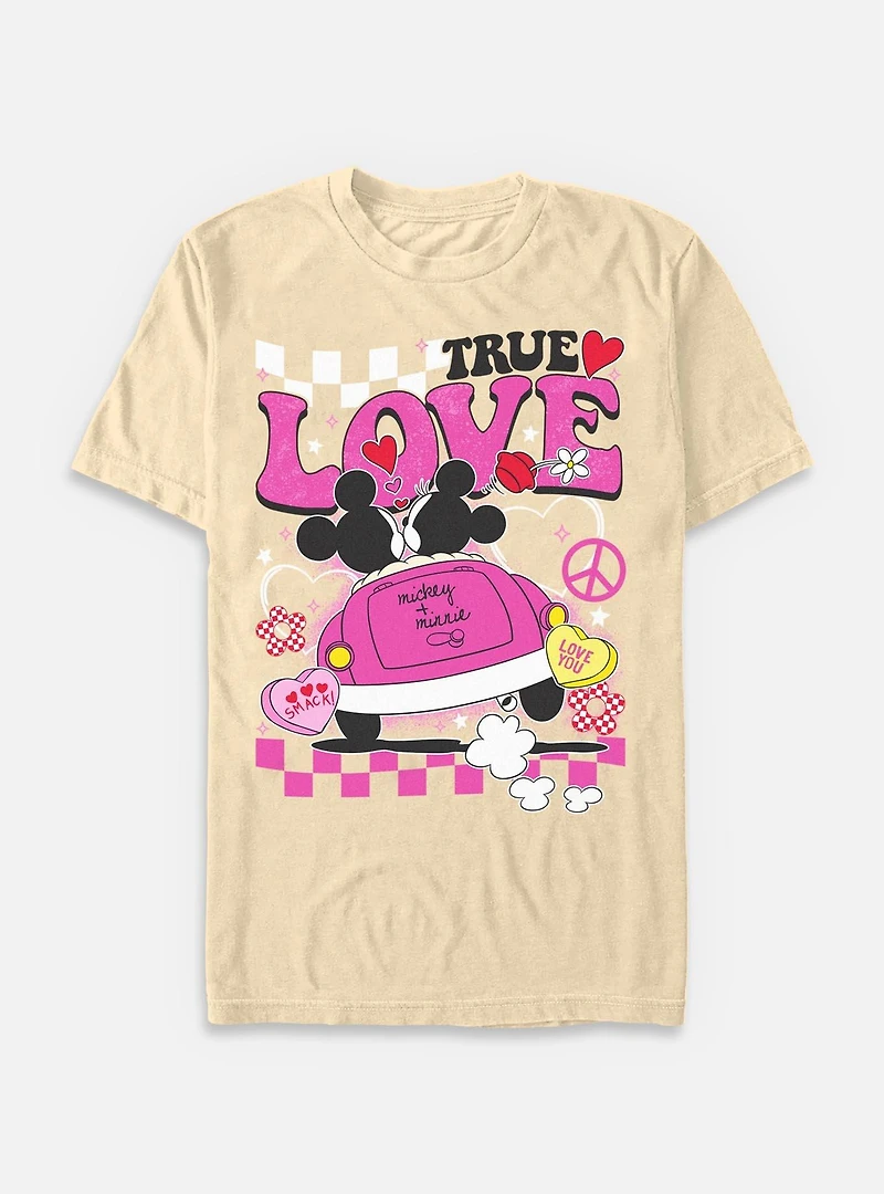 Disney Mickey Mouse & Minnie Love Bug T-Shirt