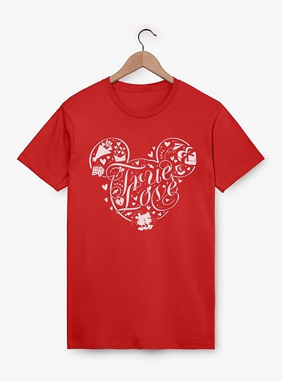 Disney Mickey Mouse Ears True Love T-Shirt