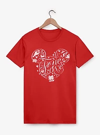 Disney Mickey Mouse Ears True Love T-Shirt