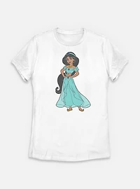 Disney Princesses Big Jasmine Womens T-Shirt