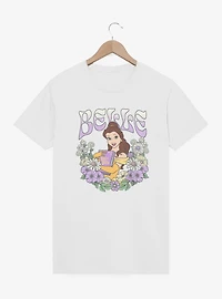 Disney Princesses Belle Floral Wreath T-Shirt