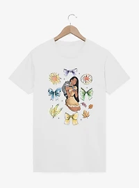 Disney Princesses Pocahontas Bow Icons T-Shirt