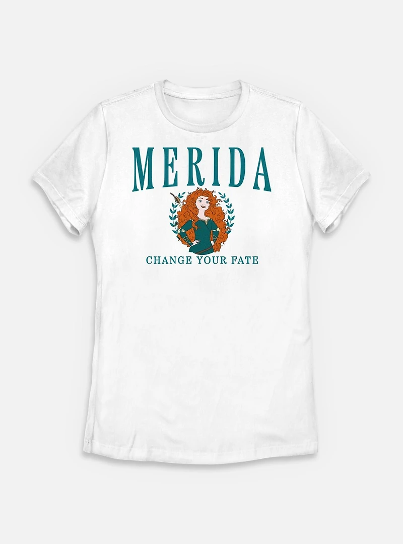 Disney Princesses Merida Collegiate Womens T-Shirt
