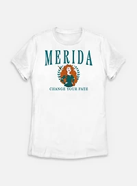 Disney Princesses Merida Collegiate Womens T-Shirt