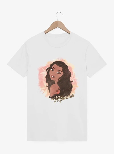 Disney Princesses Watercolor Moana T-Shirt