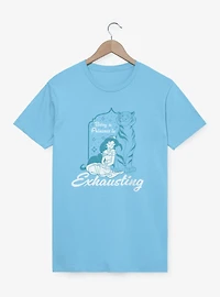 Disney Princesses Jasmine Being A Princess Is Exhausting T-Shirt