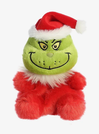 Palm Pals Dr. Seuss How The Grinch Stole Christmas Santa Grinch 5 Inch Plush