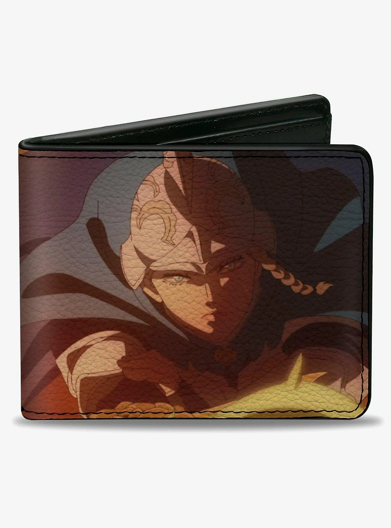 Black Clover Charlotte Roselei Action Pose Bifold Wallet
