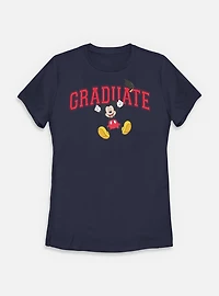 Disney Mickey Mouse Graduate Womens T-Shirt
