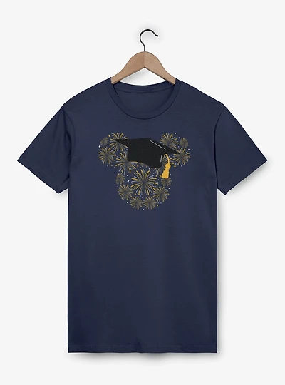 Disney Mickey Mouse Graduated Fireworks T-Shirt