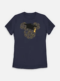 Disney Mickey Mouse Graduated Fireworks Womens T-Shirt